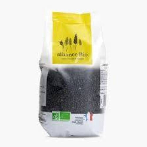 Linte neagra, eco-bio, 500 g, Alliance Bio