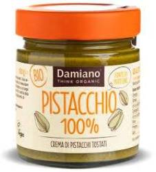 Crema de fistic prajit 100%, eco-bio, 180 g, Damiano