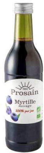 Suc de afine, fara zahar, eco-bio,  500 ml, Prosain Drinks