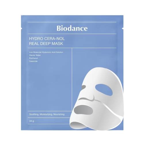 Masca cu niacinamide Radiant Vita Niacinamide Real Deep Mask, 34g, Biodance