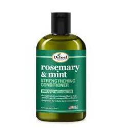 Balsam pentru intarirea firului de par cu rozmarin si menta infuzat cu biotina, 355 ml, Difeel