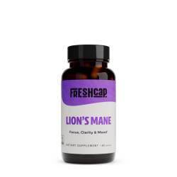 Lion's Mane Mushroom - Ciuperca Coama Leului - Claritate mentala, focus si sustinere cognitiva, 1000 mg, 60 cps, Freshcap - GNC