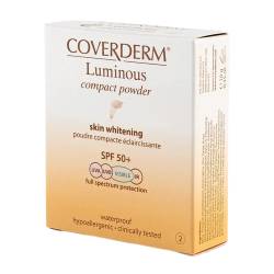 Pudra compacta cu SPF50 Luminous Compact Powder Nr.2, 10g, Coverderm
