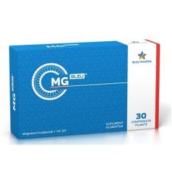 Magneziu incapsulat + Vitamina D3 Bleu – 30 comprimate, Bleu Pharma