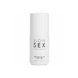Ulei stimulare clitoridiana cu CBD Slow Sex, 30ml, Bijoux Indiscrets