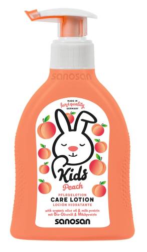 Lotiune de corp cu aroma de piersica, 200ml, Sanosan
