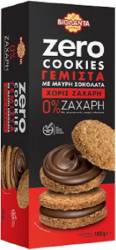 Biscuiti cu cacao si crema de ciocolata fara zahar, 180g, Violanta