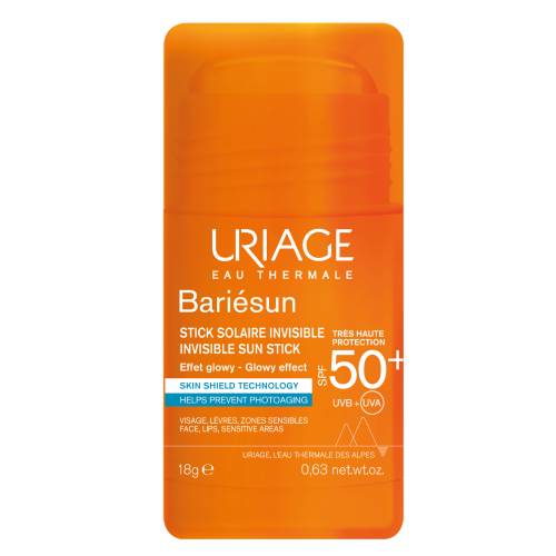 Stick Invizibil cu protectie solara SPF50+ Bariesun, 18g, Uriage