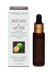 L'Erbolario Ser antiage inainte si dupa expunerea la soare Sun Solara Face Care, 28ml