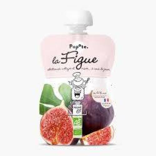 Piure cu 70 % smochine, + 4 luni, eco-bio, 120 g, Popote