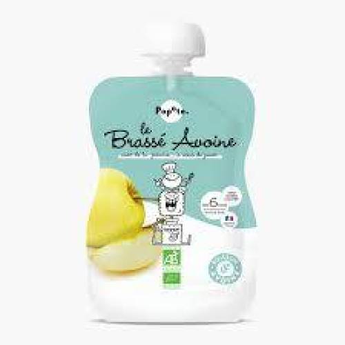 Piure cu 54 % lapte de ovaz si mere, + 6 luni, 100 g, Popote