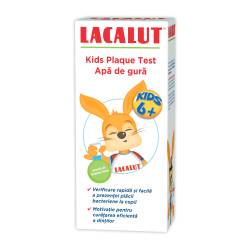 Apa de gura pentru copii peste 6 ani Plaque Test Kids, 300ml, Lacalut