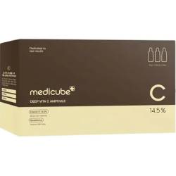 Ser facial pentru fermitate si iluminare Deep Vita C Ampoule 2.0, 3 x 10ml, Medicube