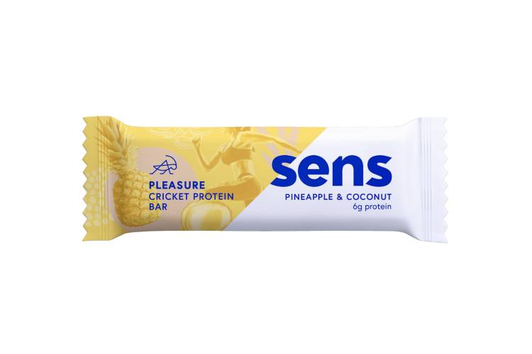 Baton proteic cu aroma de ananas si cocos Pleasure, 40g, Sens