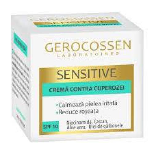 Crema contra Cuperozei,  SPF 10, 50 ml, Geroccosen