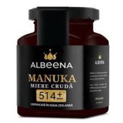 Miere de Manuka cruda, MGO 514+, 200 g, Albeena