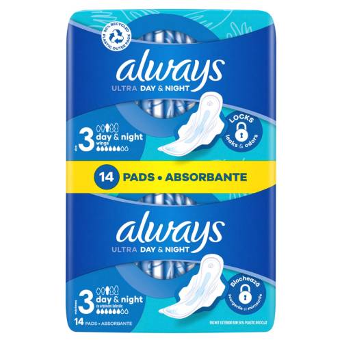 Absorbante Ultra Day & Night, 14 bucati, Always