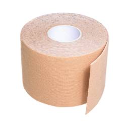 Banda Kinesiologica Novama Kino2, impermeabila, fara latex, 5 cm x 5 m, Roz