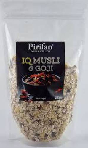 Musli IQ cu fructe si nuci, 400 g, Pirifan