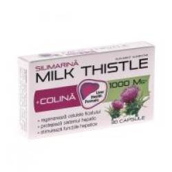 Milk thistle + colina 30cps ZDROVIT