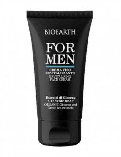 Crema de fata pentru barbati cu ginseng si ceai verde, 50 ml, For Men Bioearth
