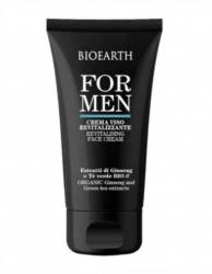 Crema de fata pentru barbati cu ginseng si ceai verde, 50 ml, For Men Bioearth
