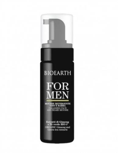 Spuma de ras si de curatare ten si barba pentru barbati, 150 ml, For Men Bioearth