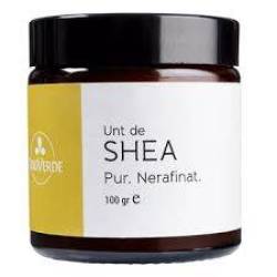Unt de Shea nerafinat, eco-bio, 100 g, Trio Verde