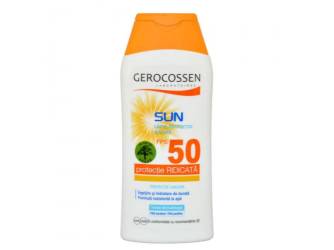 Lapte cu protectie solara SPF 50 Sun, 200ml - Gerocossen