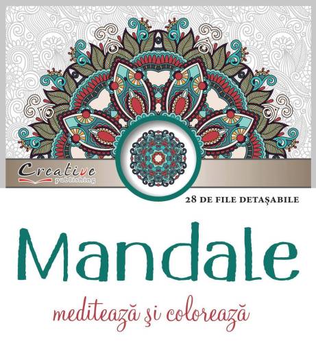 Mandale - mediteaza si coloreaza - carte - DPH