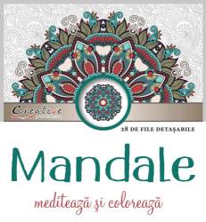 Mandale - mediteaza si coloreaza - carte - DPH