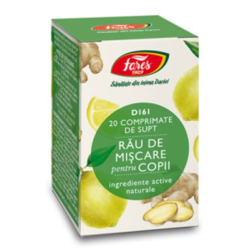 Rau de miscare pentru copii, D161, 20cpr - Fares