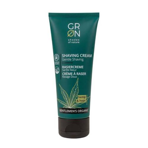 Crema de ras Gentlemens cu canepa si hamei Eco-Bio 75ml - GRN Shades of Nature