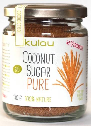 Zahar din nectar de flori de cocos eco-bio 150g - Kulau