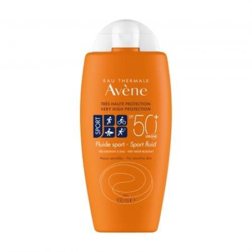Fluid pentru protectie solara cu SPF 50+ Avene Sport, 100 ml