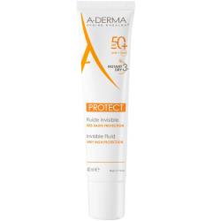 A-Derma Protect Fluid SPF50+ pentru fata, 40 ml