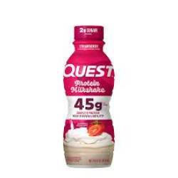 Milkshake Proteic Cu Aroma De Capsuni, Quest Protein Milkshake Rtd, 414 ml, Gnc