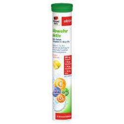 Imunitate cu Vitaminele C + D + B12 + Zinc si Seleniu Aktiv, 15 comprimate efervescente, Doppelherz