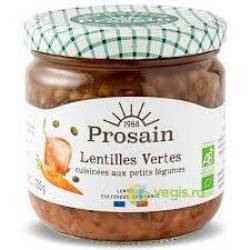 Linte verde la borcan, eco-bio, 345 g, Prosain
