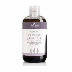 Gel de Dus cu Carbune si Tea Tree, 300ml  - Trio Verde