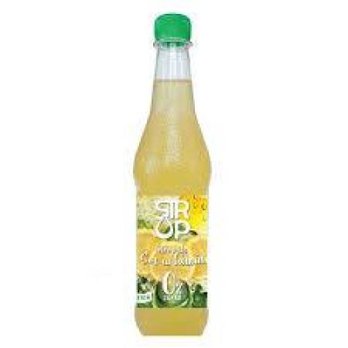 Sirop cu Soc si Lamaie cu Stevia, fara zahar, 500 ml, Europlant