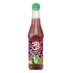 Sirop de Fructe de Padure cu Stevia, fara zahar, 500 ml, Europlant