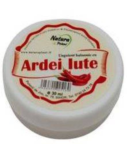 Unguent Balsamic cu Ardei Iute 30ml - NATURA PLANT POIENI