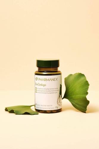 BioGinkgo - Ginkgo Biloba si Fier bisglicinat,  60 tablete, Pharmanex