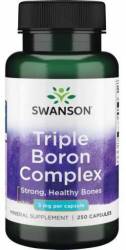 Triple Boron Complex, 3 forme de BOR, 3mg, 250 capsule, Swanson