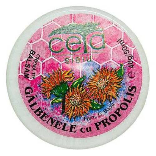 Unguent cu galbenele si propolis, 40g - CETA