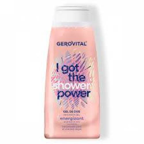 Gel de dus energizant, 400 ml, Gerovital