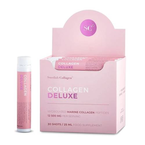 Swedish Collagen Deluxe Hidrolizat Marin 12.500 mg 30 fiole