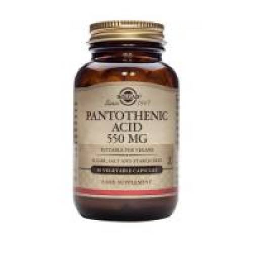 Pantothenic acid 550 mg 50cps SOLGAR