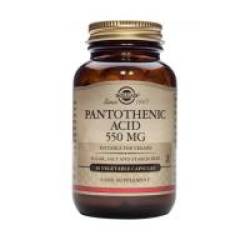 Pantothenic acid 550 mg 50cps SOLGAR